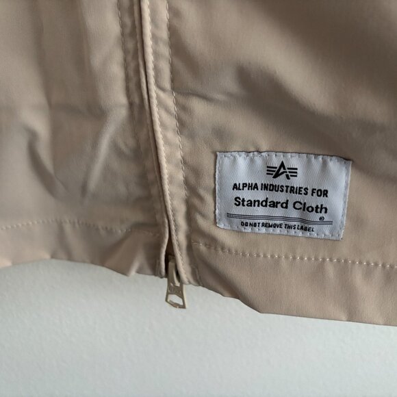 $280 BNWT Alpha Industries X Standard Cloth Nylon Cargo Shirt Jacket- L - XL - Picture 6 of 12